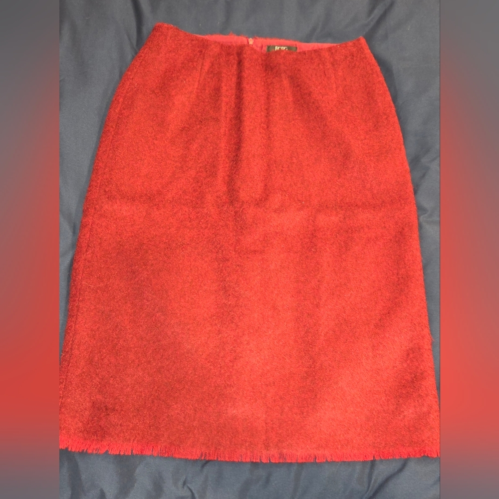 BCBG Scarlet Pencil Skirt MOHAIR FABRIC